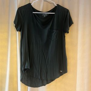 Hollister olive green T-shirt
